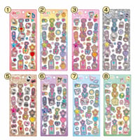 《予約》サンリオステッカーズぷくキラチャームステッカー