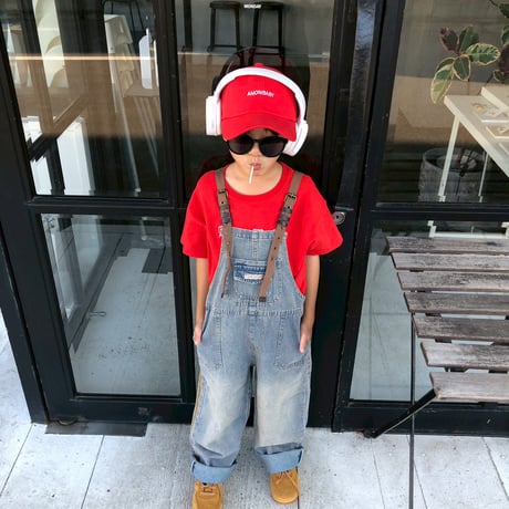 《予約》Back Patch Denim Overall