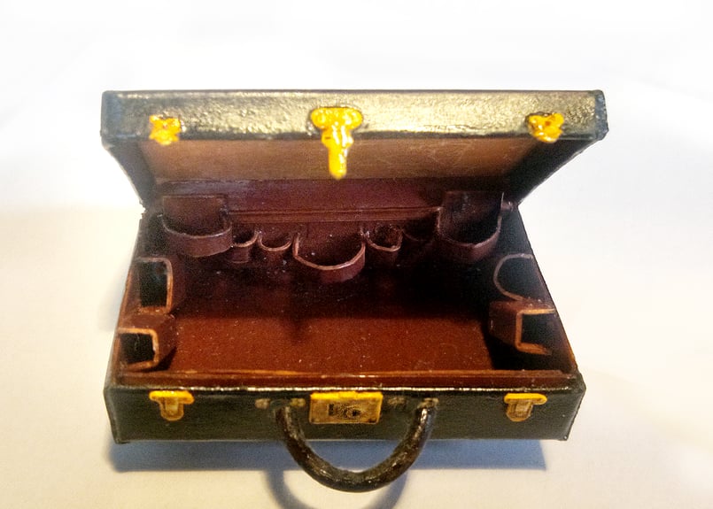 ガレット製作　アンティーク　 L.Vuitton ミニチュアトラックセット ガレット製作 アンティーク L.Vuitton ミニチュアトラックセット