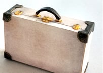 ガレット製作　ペーパー　ミニチュア　エルメス　トランク　ｓ≒1:12　1930年代。