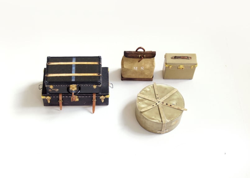 ドライヴ！』ガレット製作 1：12ペーパー・ミニチュア トランク