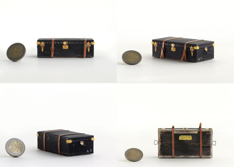 ドライヴ！』ガレット製作 1：12ペーパー・ミニチュア トランク