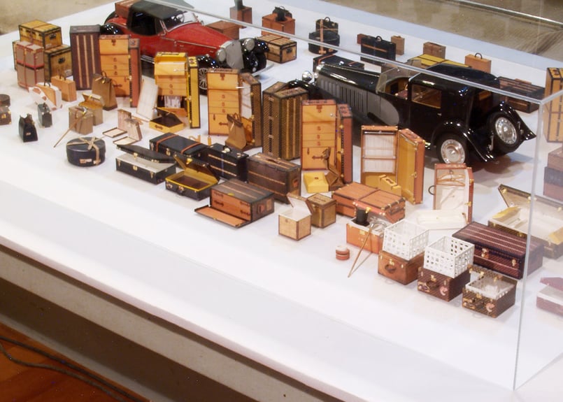 ドライヴ！』ガレット製作 1：12ペーパー・ミニチュア トランク