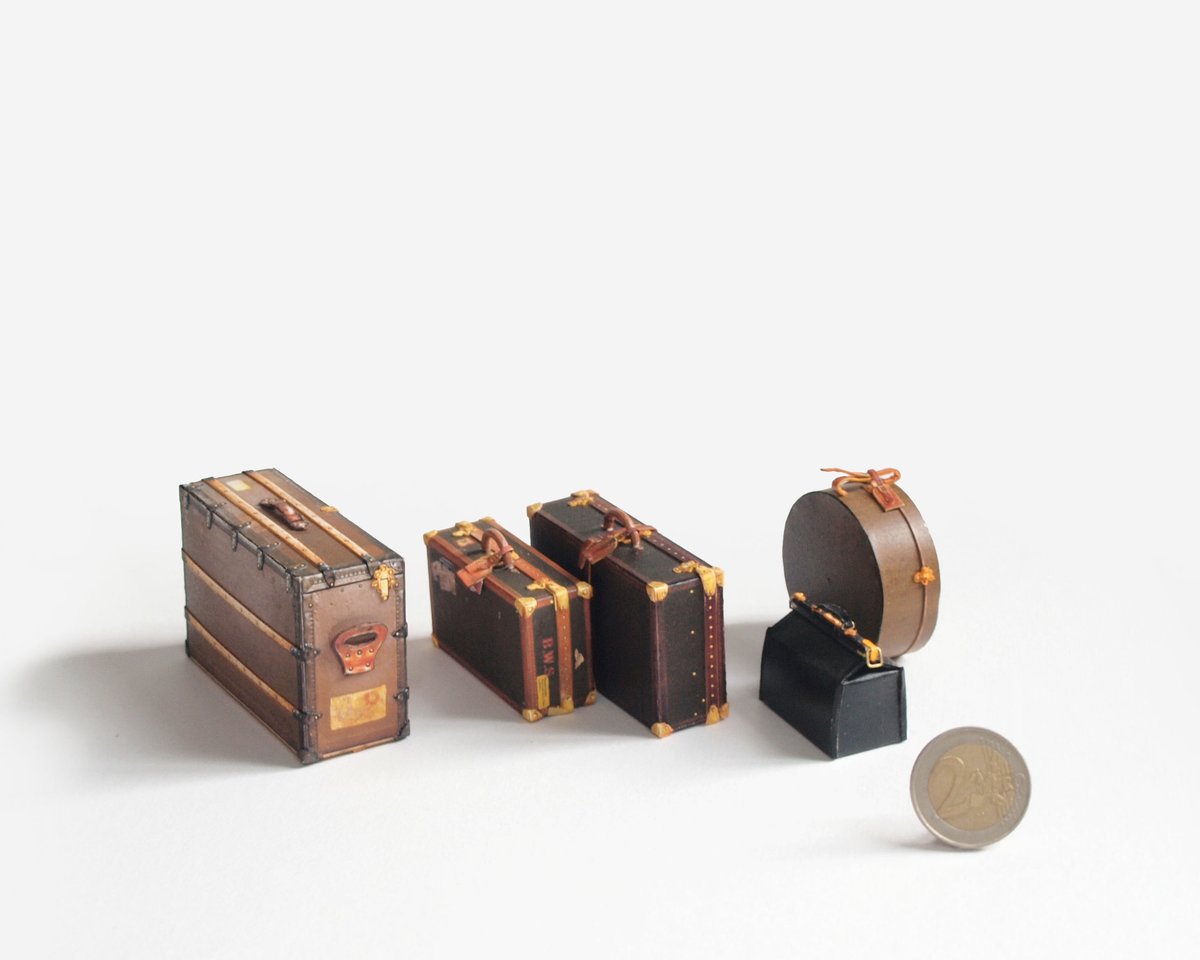 ロンドンから？』ガレット製作 1：12 ペーパー・ミニチュア