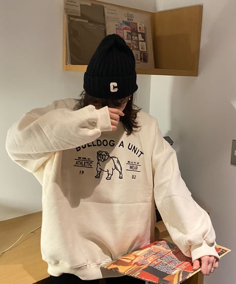 CHÉME イニシャルニットキャップ