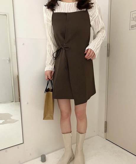ラップキャミワンピース