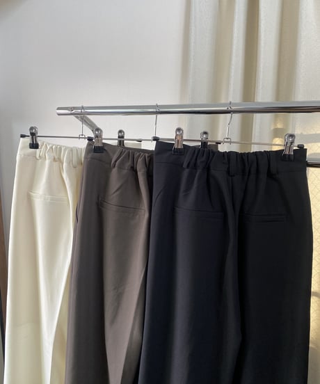 WIDE SLACKS PANTS
