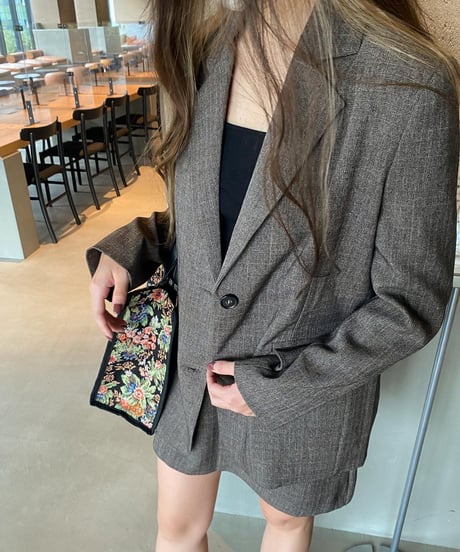 CHECK SKIRT