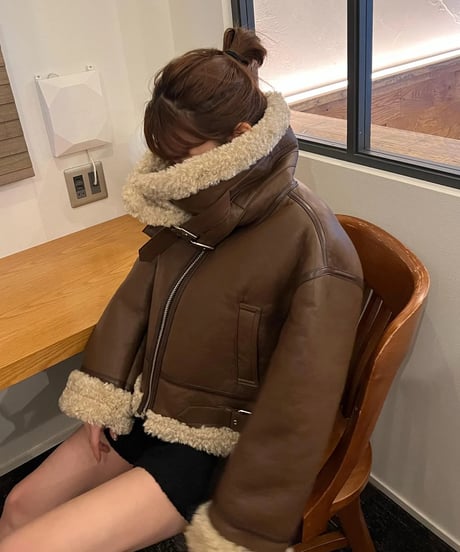 カーリームスタンレザージャケット