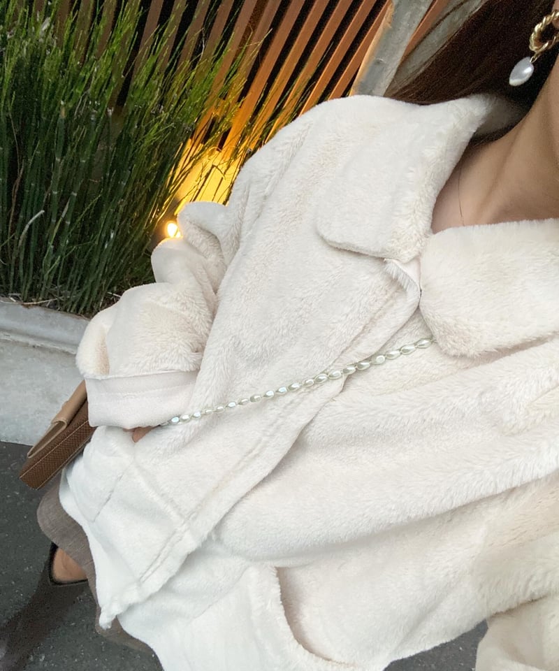 Ravissant Laviere Steiffテディーファーショートコート テディファー ショートコート｜トゥモローランド 公式通販