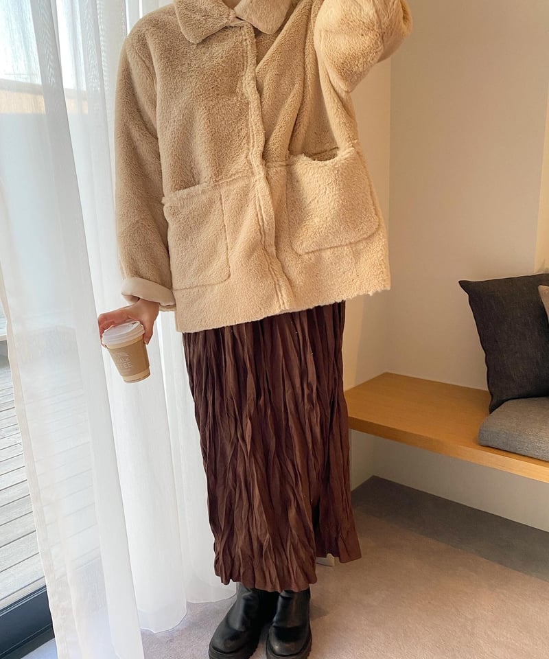 【COS】テディーファーコート テディファーコート | c h é m e