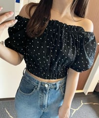 ドット 2WAY トップス