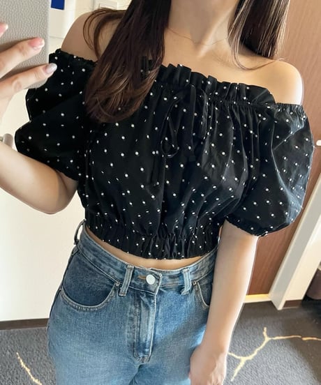ドット 2WAY トップス