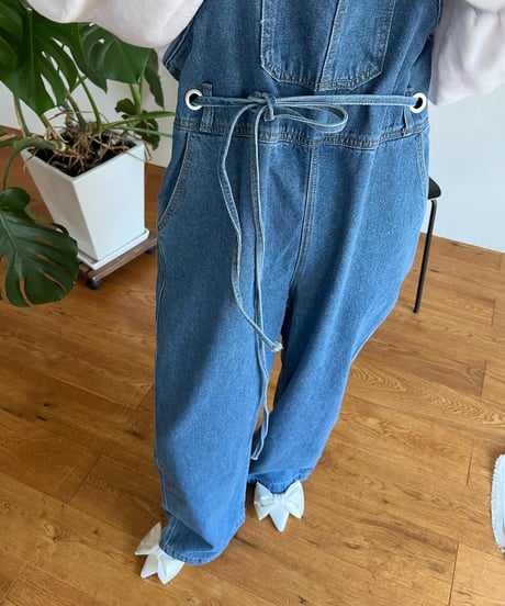 デニムサロペット