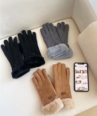 TEDDY FUR GLOVES