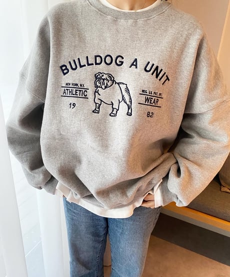BULLDOG OVER SWEAT