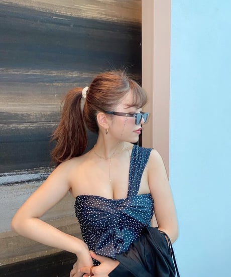 ONE SHOURDER MONOKINI 【即納】