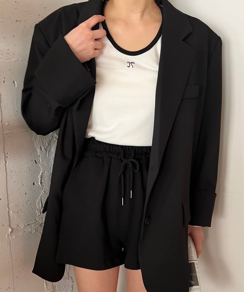 J'ADORE BLACK SCORE 8 クロップドスウェット S. ショート スウェットショートパンツ | c h é m e