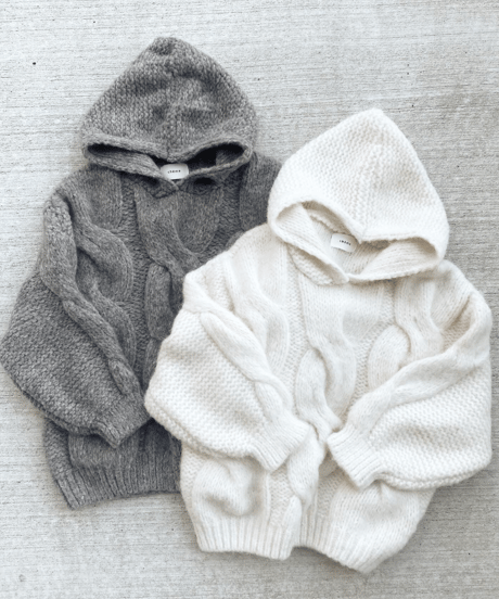 CHÉME HOME 🏠 KNIT HOODIE