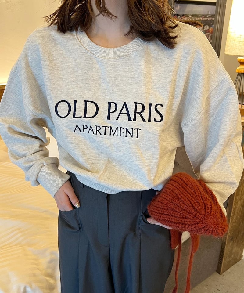RIVE DROITE ☆【大人ロゴスウェット】PARISIANライトスウェット