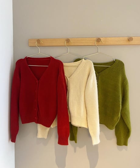 3WAY MOHAIR CARDIGAN