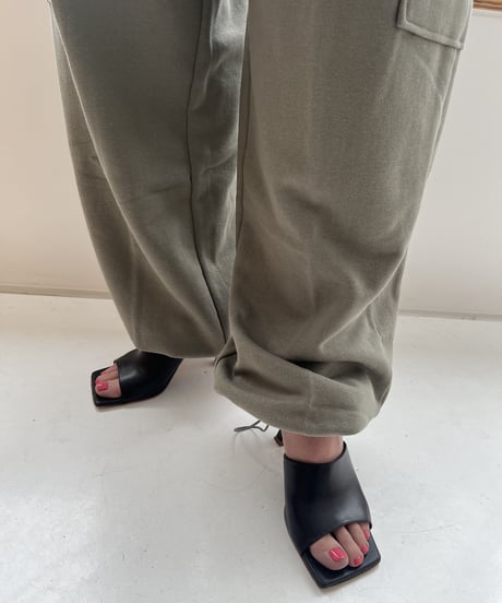 スウェットパラシュートパンツ