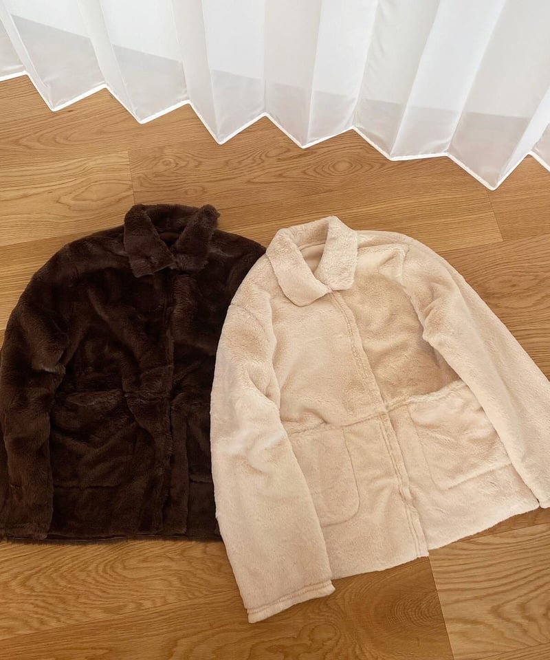 H Beauty&Youth ファージャケット テディ風 H Beauty&Youth ファージャケット テディ風 H Beauty&Youth ファー