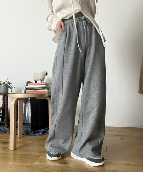 パネルラインスウェットパンツ