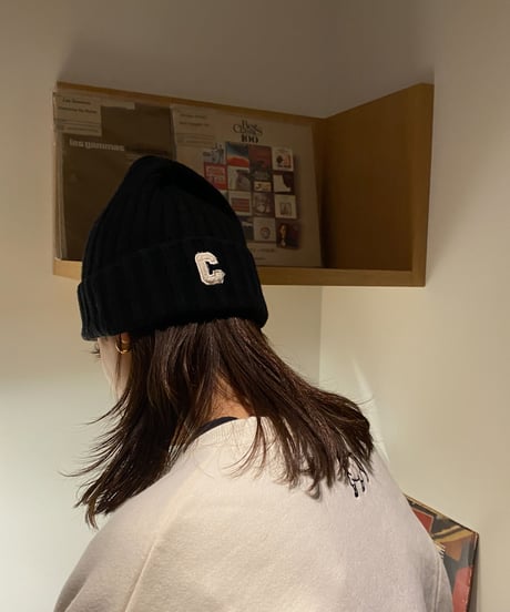 CHÉME イニシャルニットキャップ