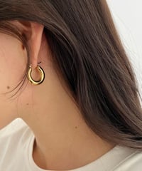 ヴィンテージフープピアス