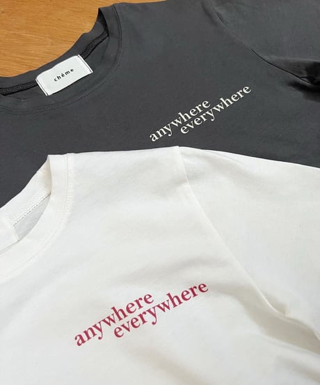 ミニロゴTシャツ
