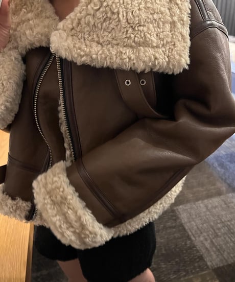 カーリームスタンレザージャケット