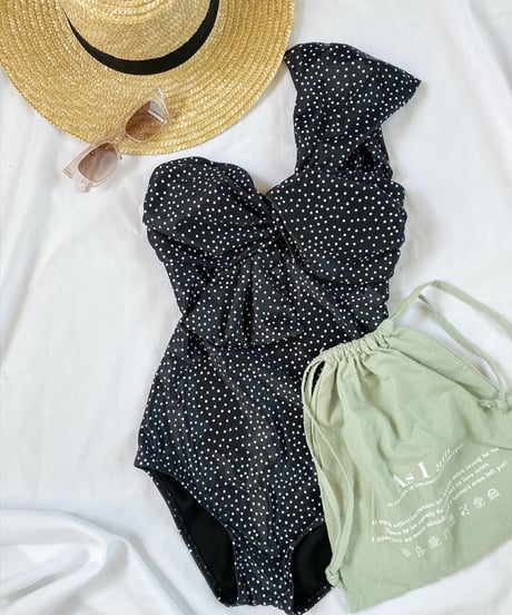 ONE SHOURDER MONOKINI 【即納】