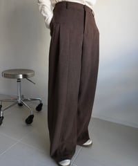 スラックスワイドパンツ