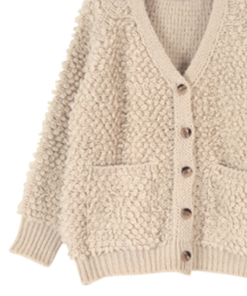 LOOP KNIT CARDIGAN | c h é m e