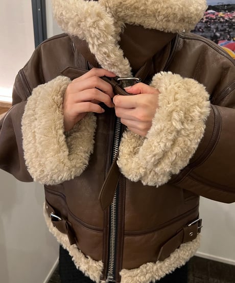 カーリームスタンレザージャケット