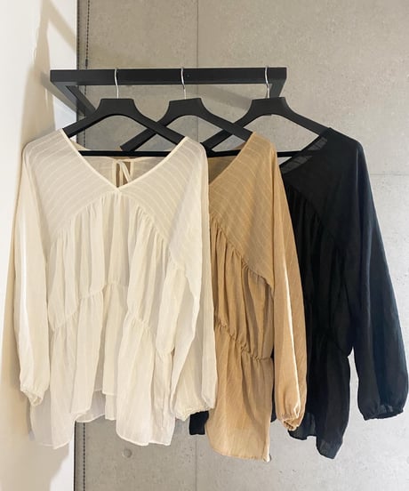 シフォンチュニック