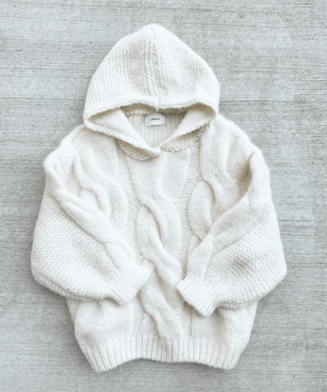 CHÉME HOME 🏠 KNIT HOODIE