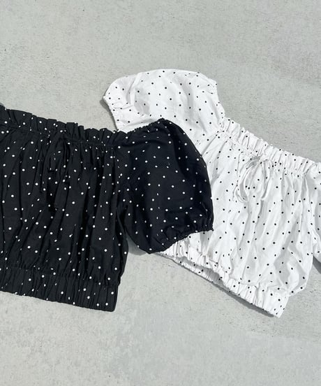ドット 2WAY トップス