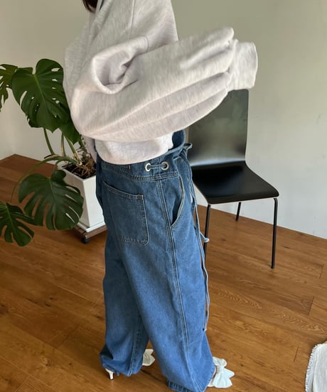 デニムサロペット