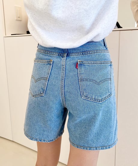 デニムハーフパンツ