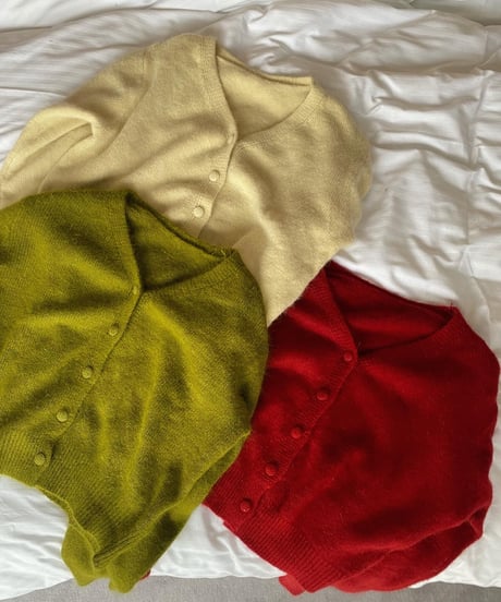 3WAY MOHAIR CARDIGAN