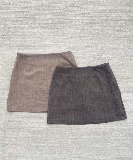CHECK SKIRT