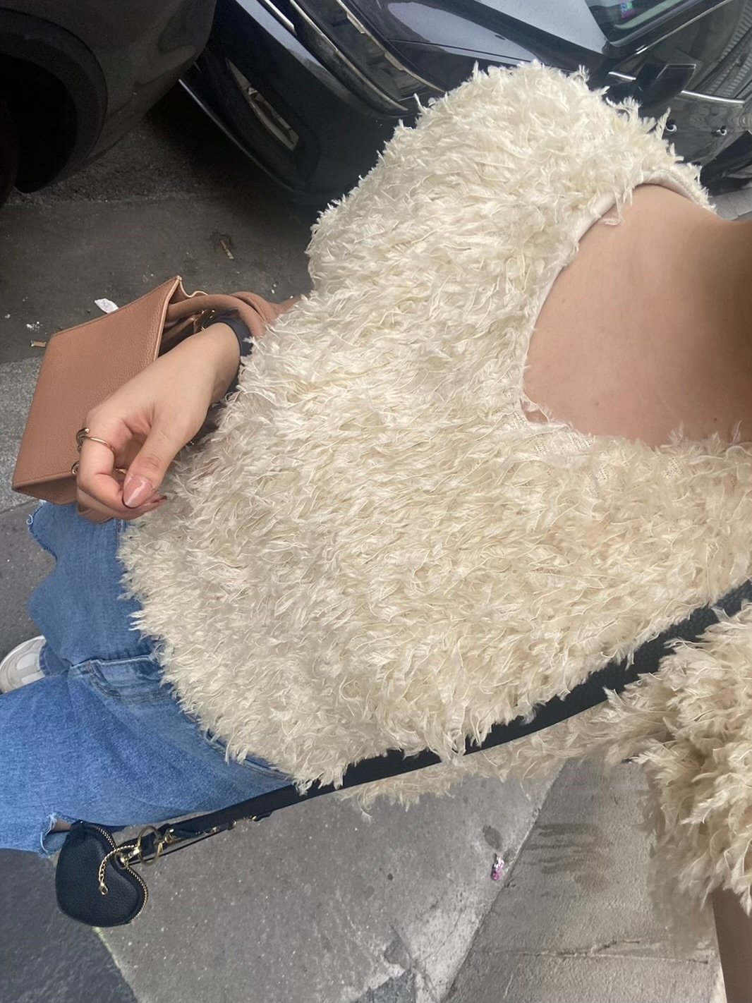 フェザーヤーン ショートスリーブトップス | c h é m e