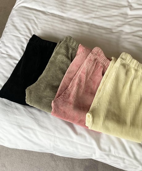 CORDUROY FRARE PANTS