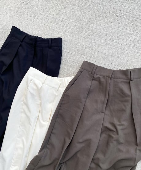 WIDE SLACKS PANTS