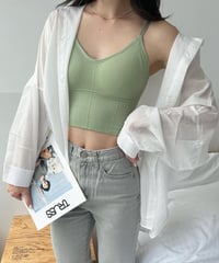 バックオープンビスチェ