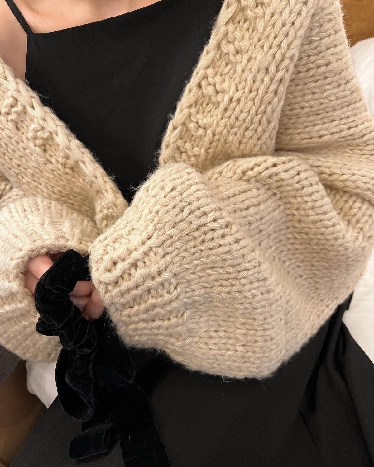cheme ルーズニットカーディガンHAND MADE ルーズニットカーディガン▪️HAND MADE | c h é m e