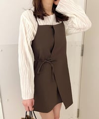 ラップキャミワンピース