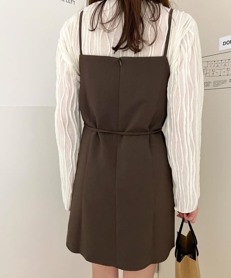 ラップキャミワンピース